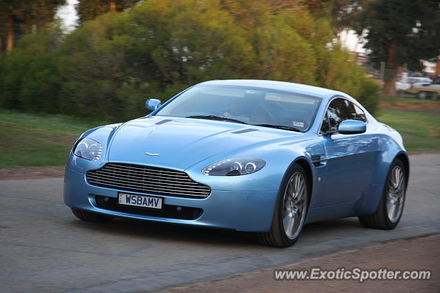 Aston Martin Vantage spotted in Winton, Australia