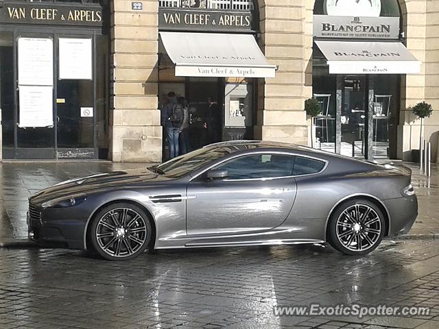 Aston Martin DBS spotted in Paris, France