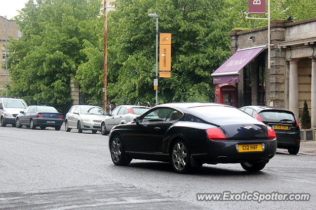 Bentley Continental spotted in Cambridge, United Kingdom