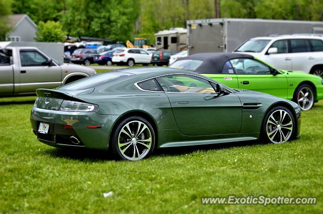 Aston Martin Vantage spotted in Lakeville, Connecticut