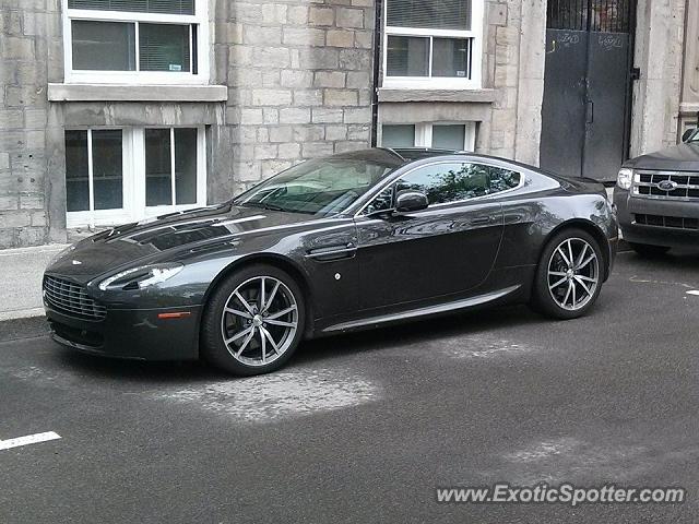 Aston Martin Vantage spotted in Montreal, Canada