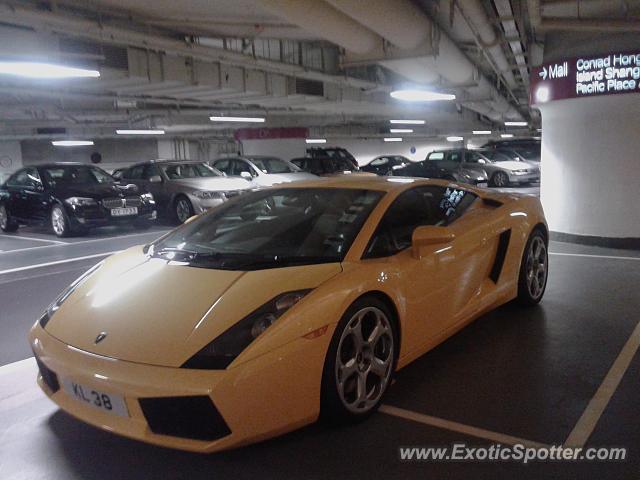 Lamborghini Gallardo spotted in Hong Kong, China