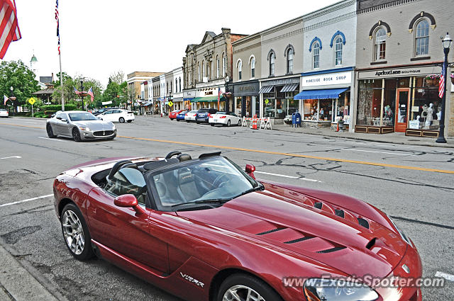 Maserati GranTurismo spotted in Chagrin Falls, United States