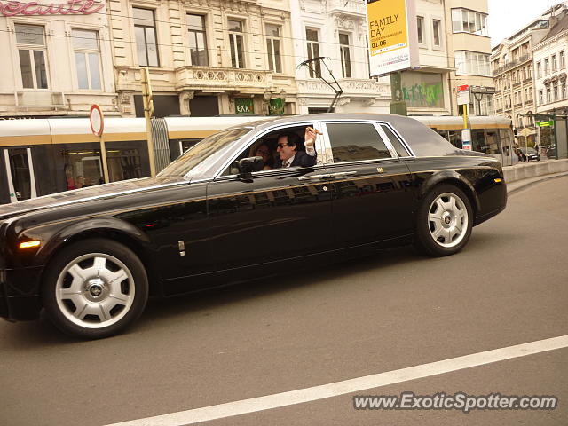 Rolls Royce Phantom spotted in Brussels, Belgium