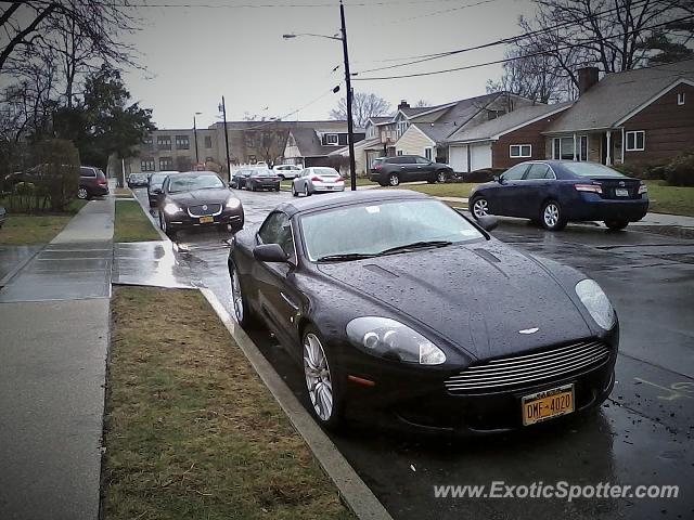 Aston Martin DB9 spotted in Woodmere, New York