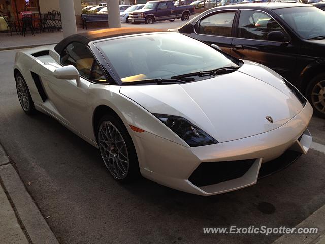 Lamborghini Gallardo spotted in Raleigh, North Carolina