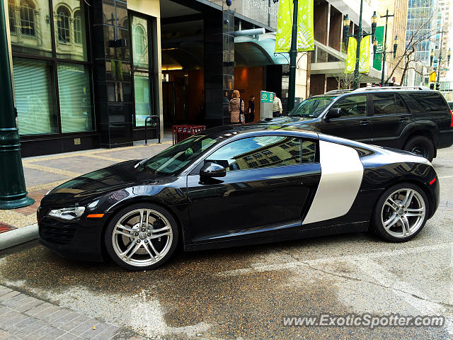 Audi R8 spotted in Calgary, Canada