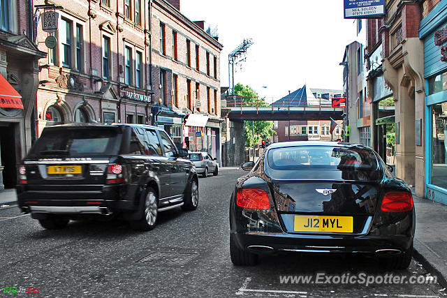 Bentley Continental spotted in Leeds, United Kingdom