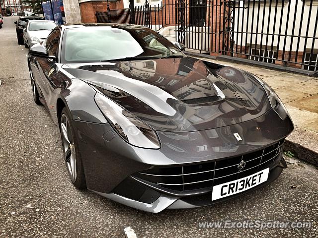 Ferrari F12 spotted in London, United Kingdom