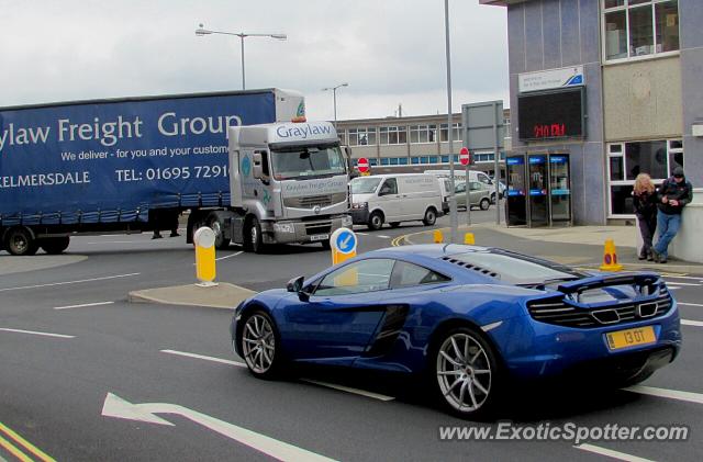 Mclaren MP4-12C spotted in Douglas, United Kingdom