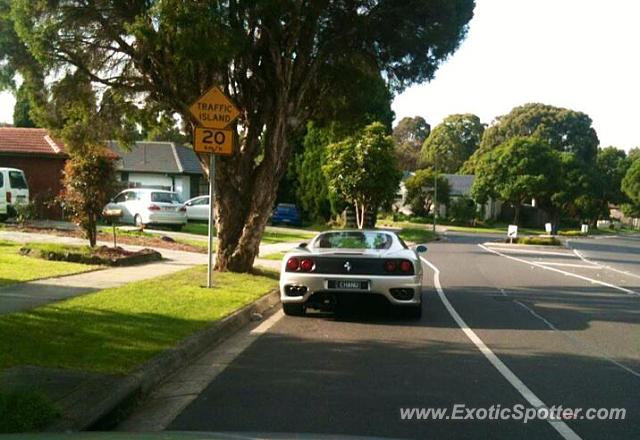 Ferrari 360 Modena spotted in Melbourne, Australia