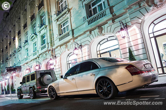 Mercedes Maybach spotted in Paris, France