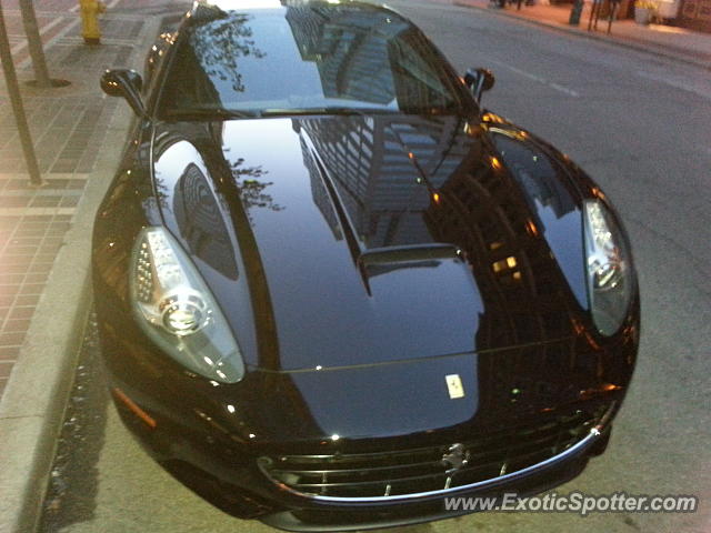 Ferrari California spotted in Cincinnati, Ohio