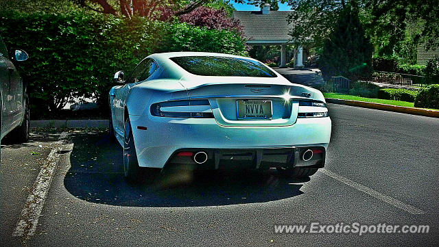 Aston Martin DBS spotted in Hackensack, New Jersey