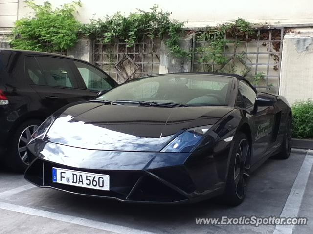 Lamborghini Gallardo spotted in Wiesbaden, Germany