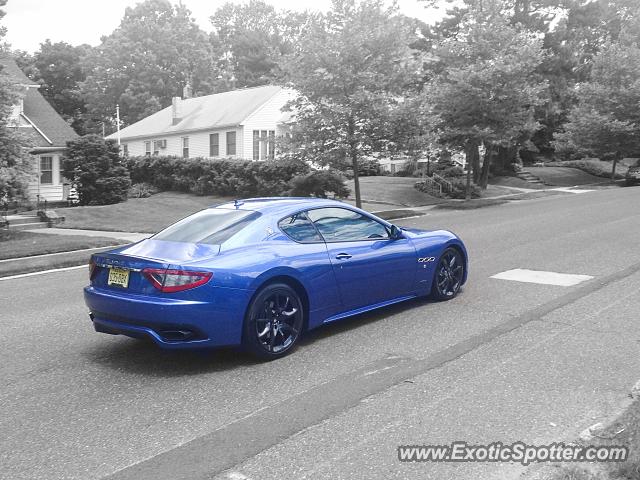 Maserati GranTurismo spotted in Spring Lake, New Jersey