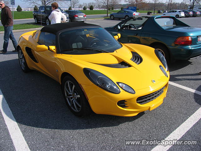 Lotus Elise spotted in Hershey, Pennsylvania