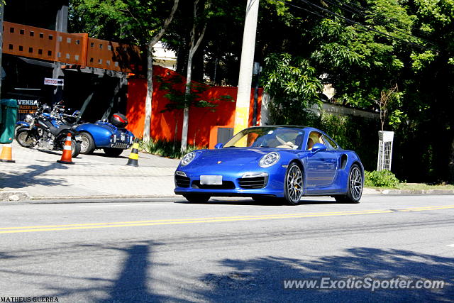 Porsche 911 Turbo spotted in São Paulo, Brazil