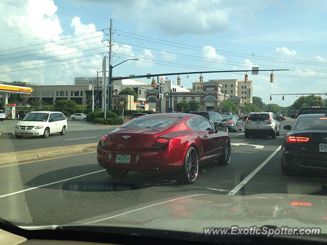 Bentley Continental spotted in Charlotte, NC, North Carolina