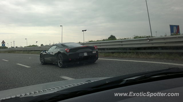 Ferrari 458 Italia spotted in Bergamo, Italy