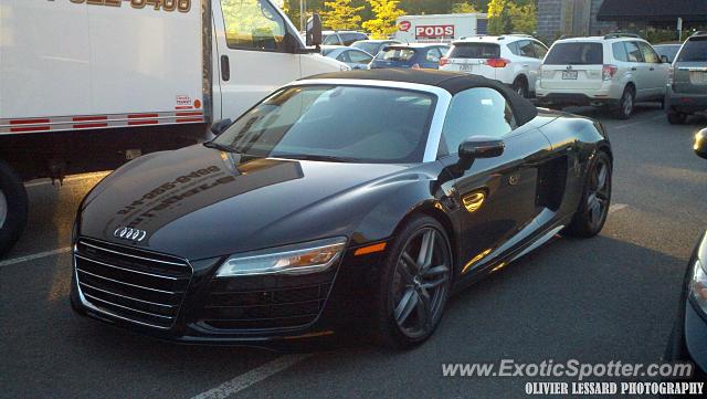 Audi R8 spotted in Boucherville, Canada