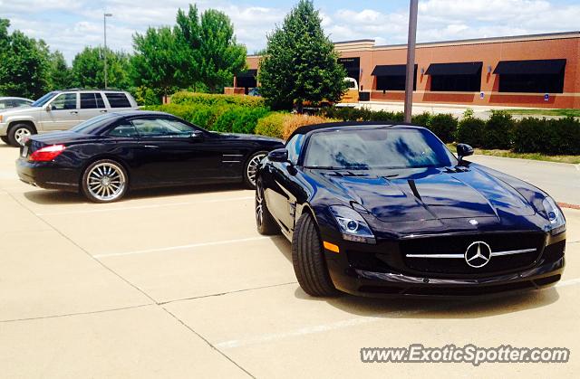 Mercedes SLS AMG spotted in Clive, Iowa