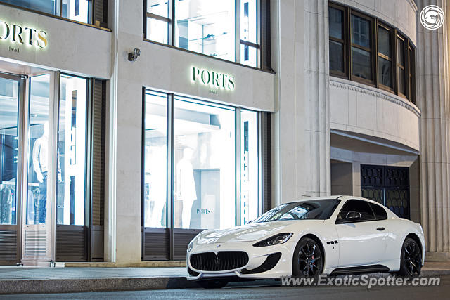 Maserati GranTurismo spotted in Paris, France