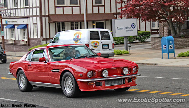 Aston Martin Vantage spotted in Greenwich, Connecticut