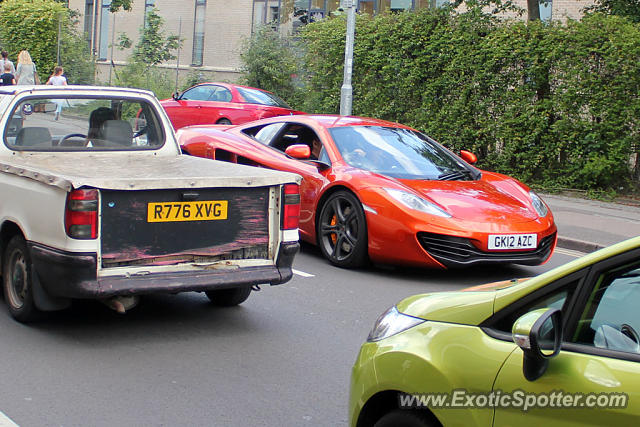 Mclaren MP4-12C spotted in Cambridge, United Kingdom