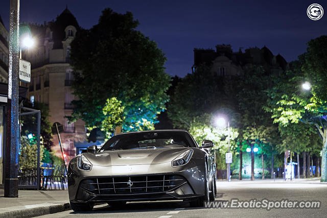 Ferrari F12 spotted in Paris, France