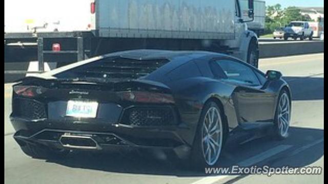 Lamborghini Aventador spotted in Cincinnati, Ohio