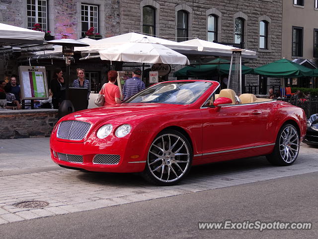Bentley Continental spotted in Quebec city, Que, Canada
