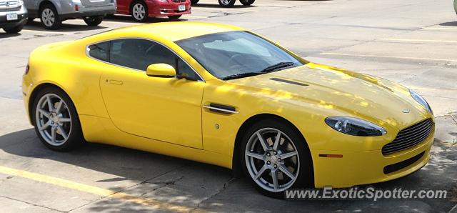 Aston Martin Vantage spotted in West Des Moines, Iowa