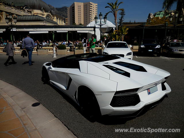 Lamborghini Aventador spotted in Monaco, Monaco