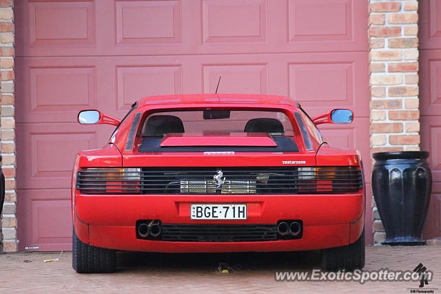 Ferrari Testarossa spotted in Sydney, Australia