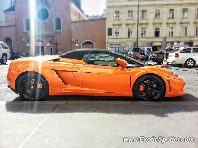 Lamborghini Gallardo spotted in Vienna, Austria