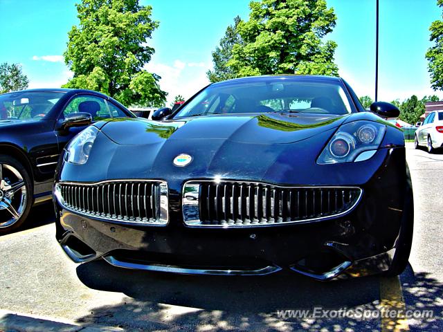 Fisker Karma spotted in Greenwood, Colorado