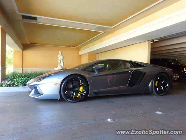 Lamborghini Aventador spotted in Las Vegas, Nevada