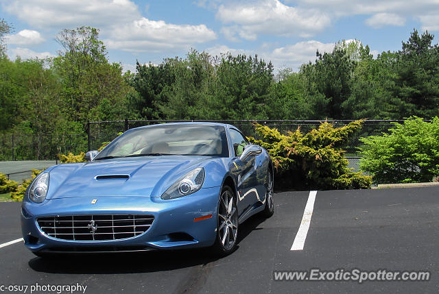 Ferrari California spotted in Canton, Ohio