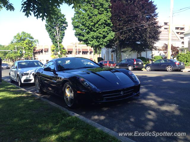 Ferrari 599GTB spotted in Greenwich, Connecticut