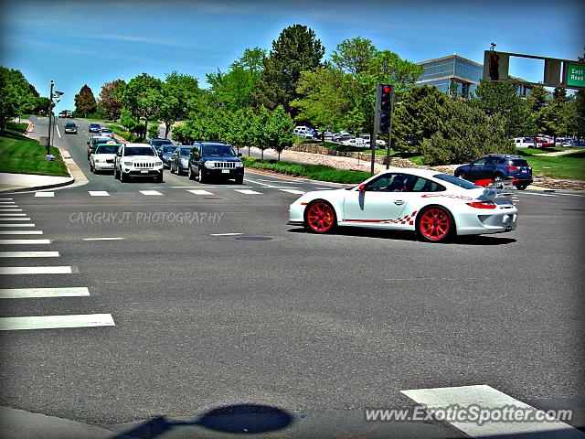 Porsche 911 GT3 spotted in Greenwood, Colorado