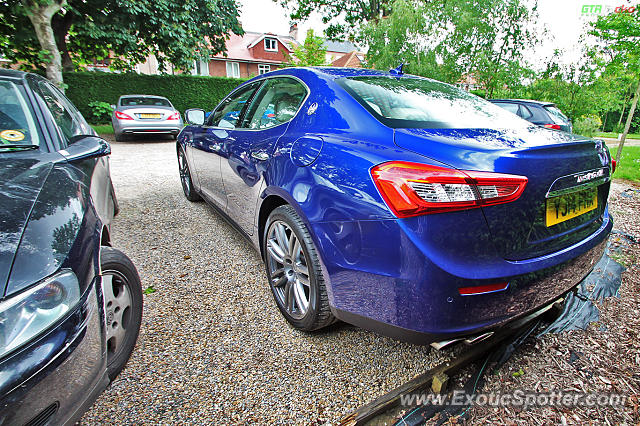 Maserati Ghibli spotted in York, United Kingdom