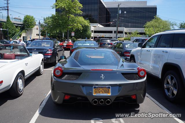 Ferrari 458 Italia spotted in Greenwich, Connecticut