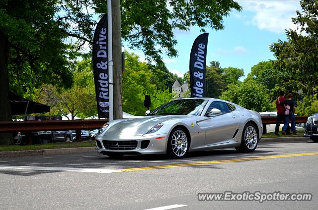 Ferrari 599GTB spotted in Greenwich, Connecticut