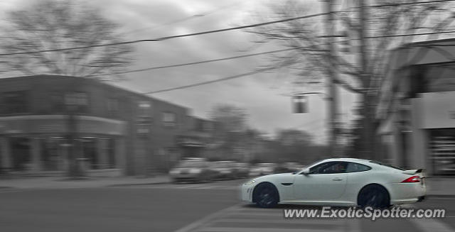 Jaguar XKR-S spotted in Toronto, Canada