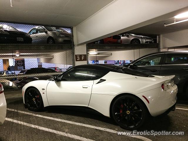 Lotus Evora spotted in Bellevue, Washington