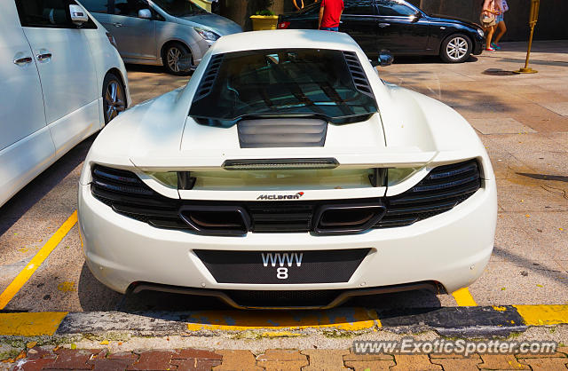 Mclaren MP4-12C spotted in Kuala Lumpur, Malaysia