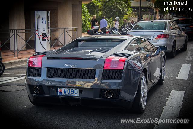 Lamborghini Gallardo spotted in Casino Square, Monaco