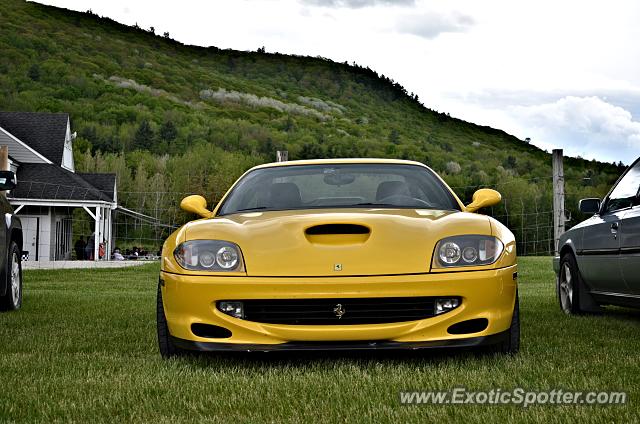 Ferrari 550 spotted in Lakeville, Connecticut