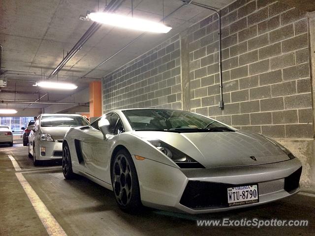 Lamborghini Gallardo spotted in Reston, Virginia